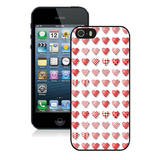 Valentine Cute Heart iPhone 5 5S Cases CDF | Women - Click Image to Close